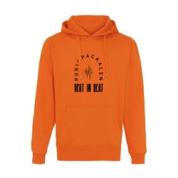 Robin Packalen Orange hoodie