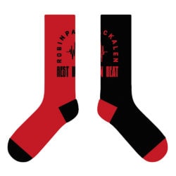 Robin Packalen socks red/black