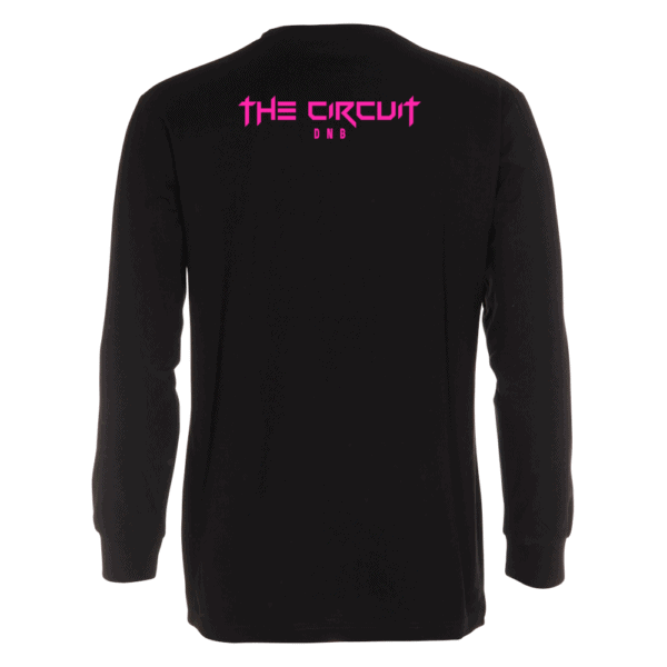 The Circuit longsleeve pinkki printti