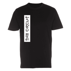The CIrcuit T-paita valkoinen printti