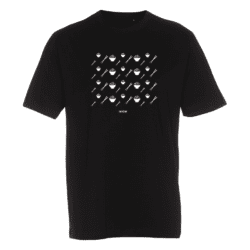 Musta Lakko Sensei T-paita