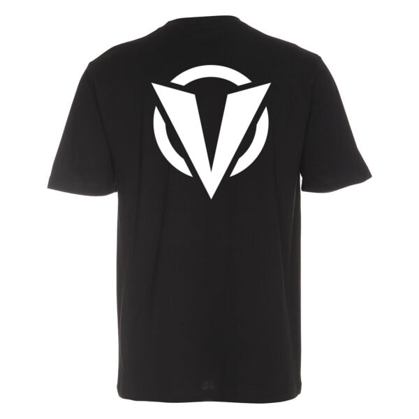 Darude Vibing Out Logo T-shirt, back, black