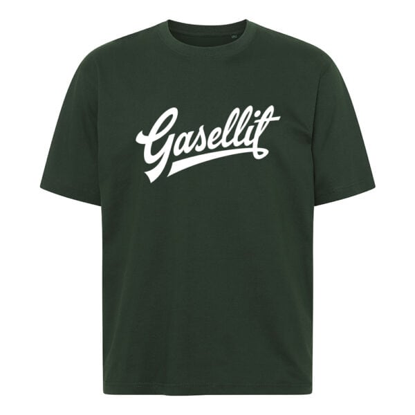 Gasellit - 15v t-paita, vihreä, edestä